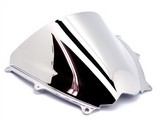 Suzuki Gsxr 1000 Chrome Double Bubble Windscreen Shield 2007-2008